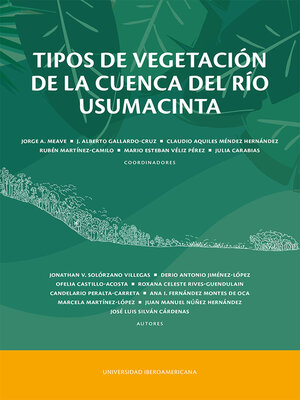 cover image of Tipos de vegetación de la cuenca del río Usumacinta